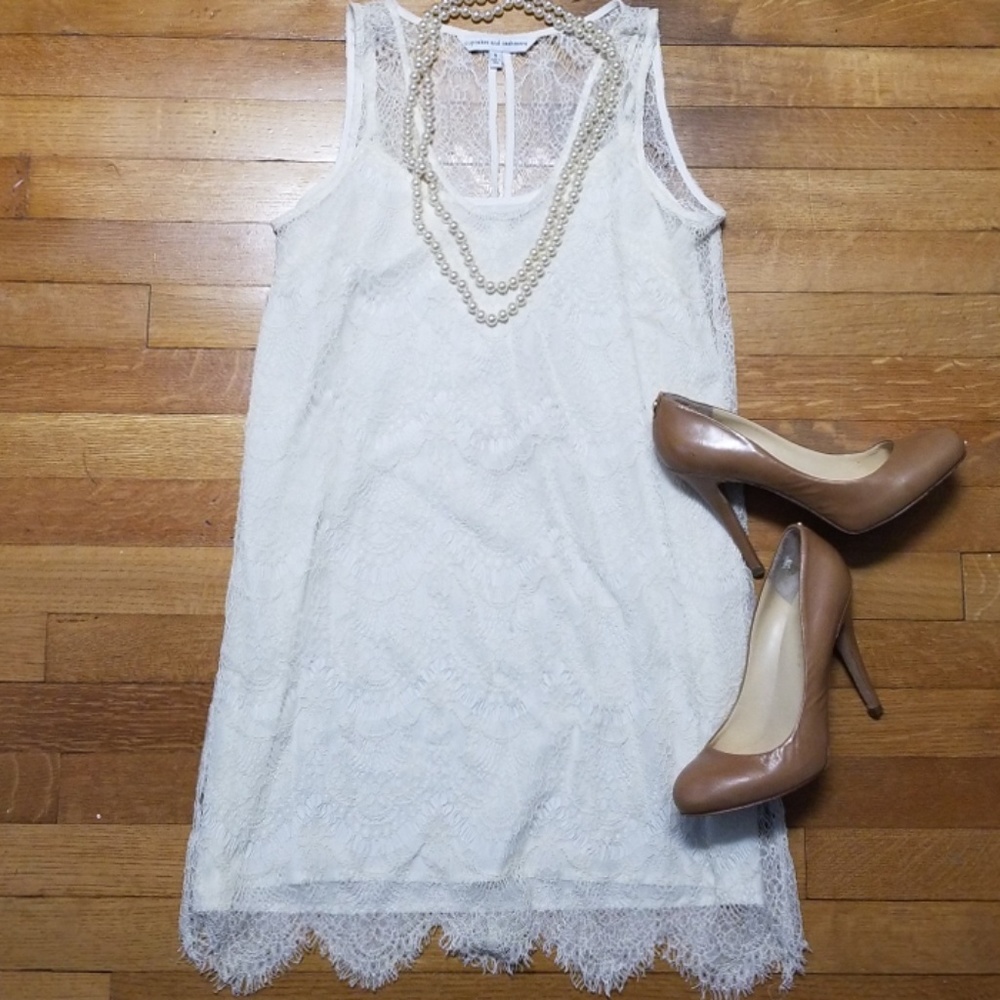 Lovely Ivory Lace Cupcakes and Cashmere Dress
